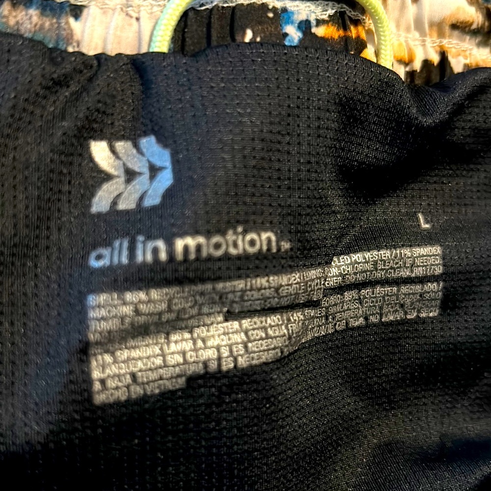 All in motion SZ large swim trunks